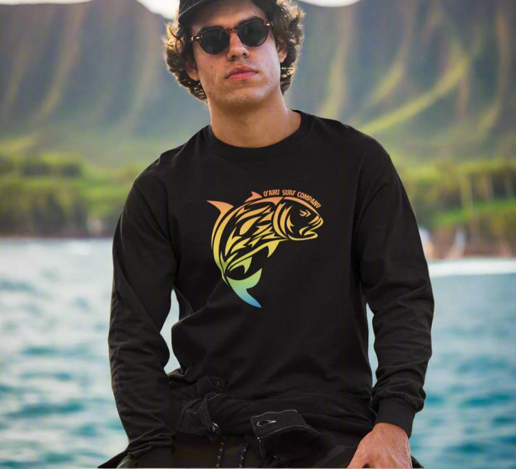 Men's Long Sleeve T-Shirts - O'ahu Surf Company