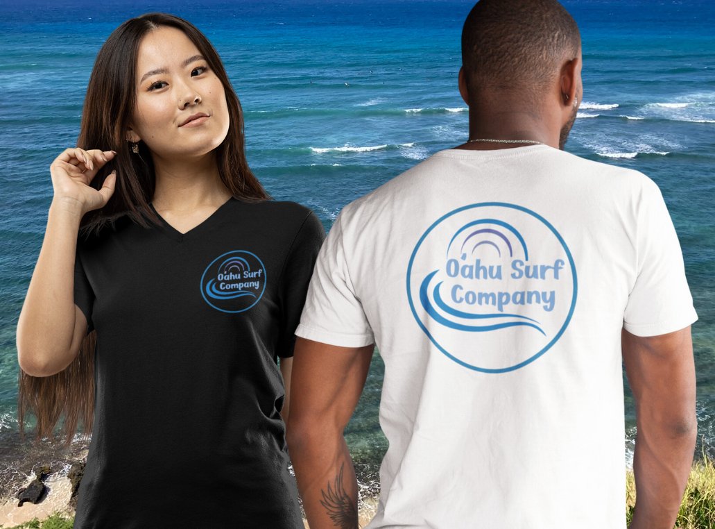 V-Neck T-Shirt Collection - O'ahu Surf Company