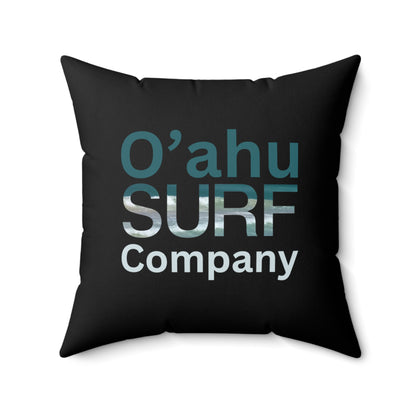 Hawaii Ocean Surfer Square Couch Pillow