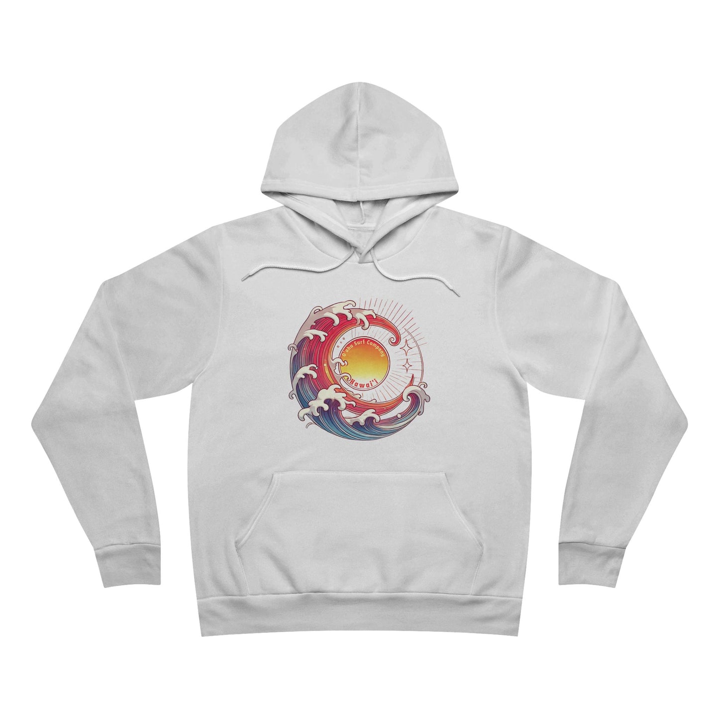 Sun Wave Hawaii Women's Unisex Hoodie Sweatshirt