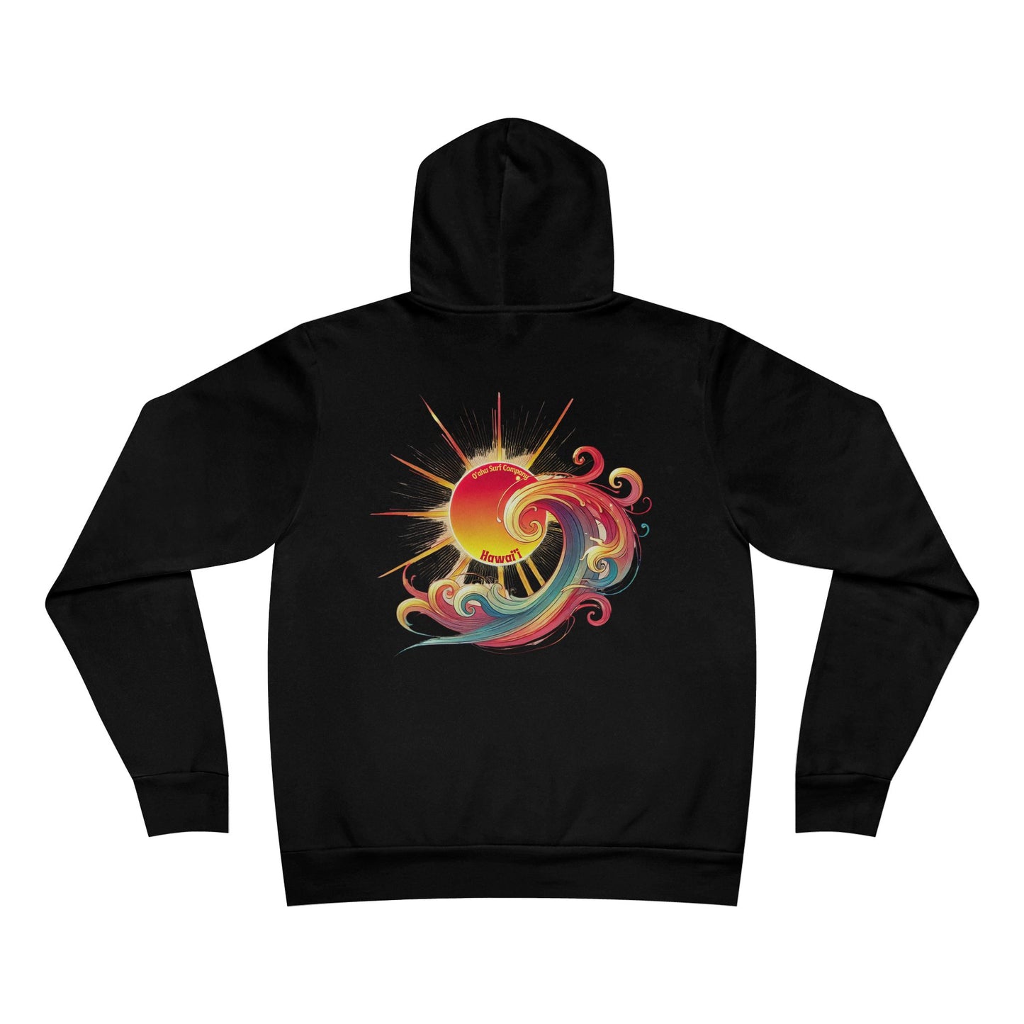 Sunny Surfer Hawaii Women's Unisex Hoodie Oahu Surf Company