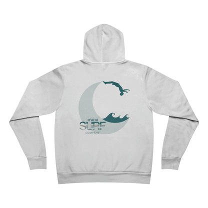 O'ahu Surf Company Surfer Backflip Cliff Dive Hoodie. Hawaii Surf Hoodie. Hawaii Surf Sweatshirt .