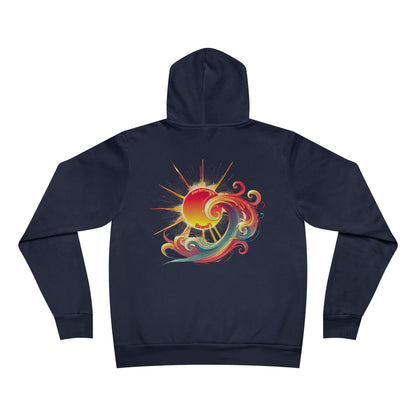 Sunny Surfer Hawaii Women's Unisex Hoodie Oahu Surf Company