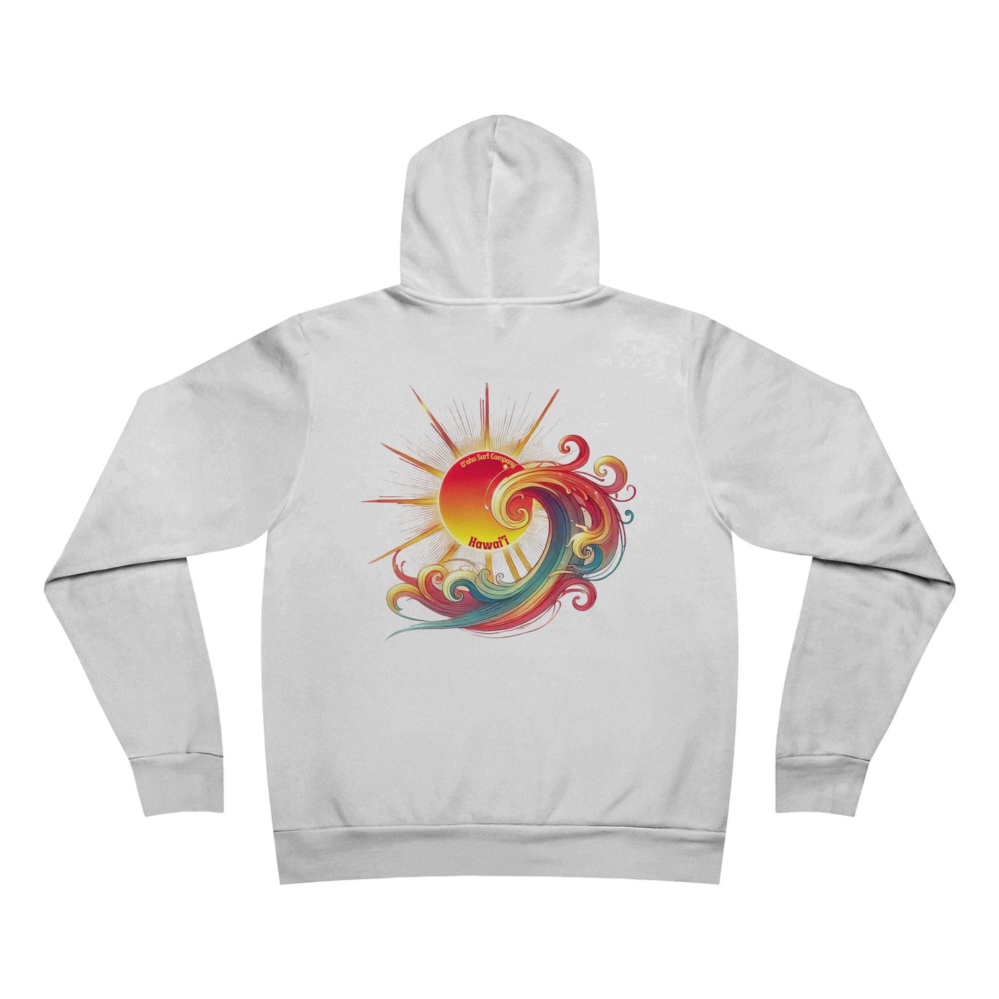 Sunny Surfer Hawaii Women's Unisex Hoodie Oahu Surf Company