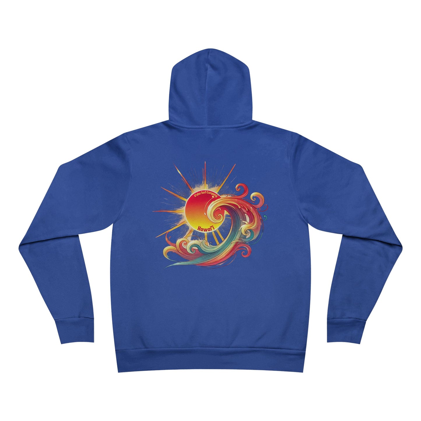 Sunny Surfer Hawaii Women's Unisex Hoodie Oahu Surf Company