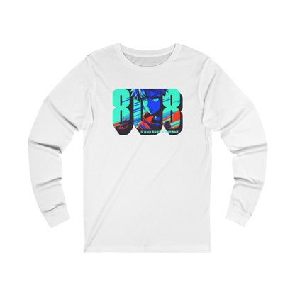 808 Hawaii Anime Vibes Long Sleeve T-shirt - O'ahu Surf Company