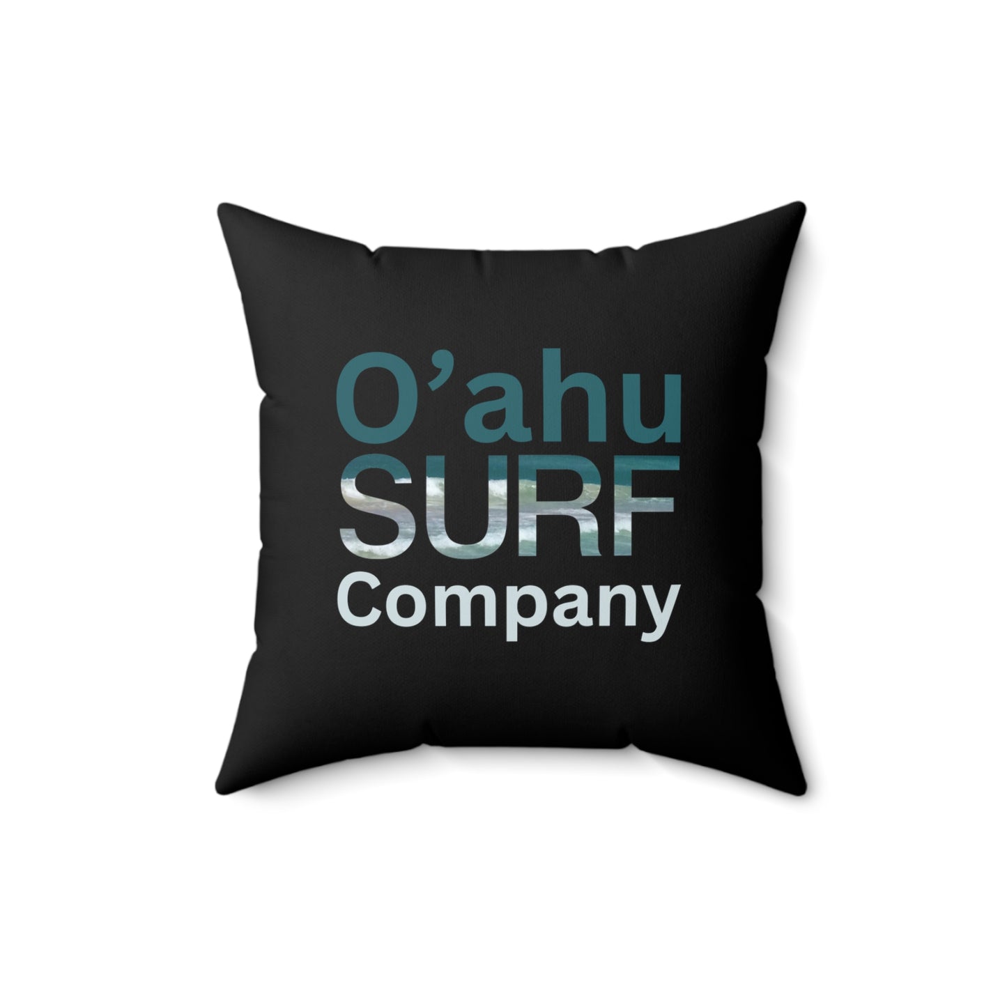 Hawaii Ocean Surfer Square Couch Pillow