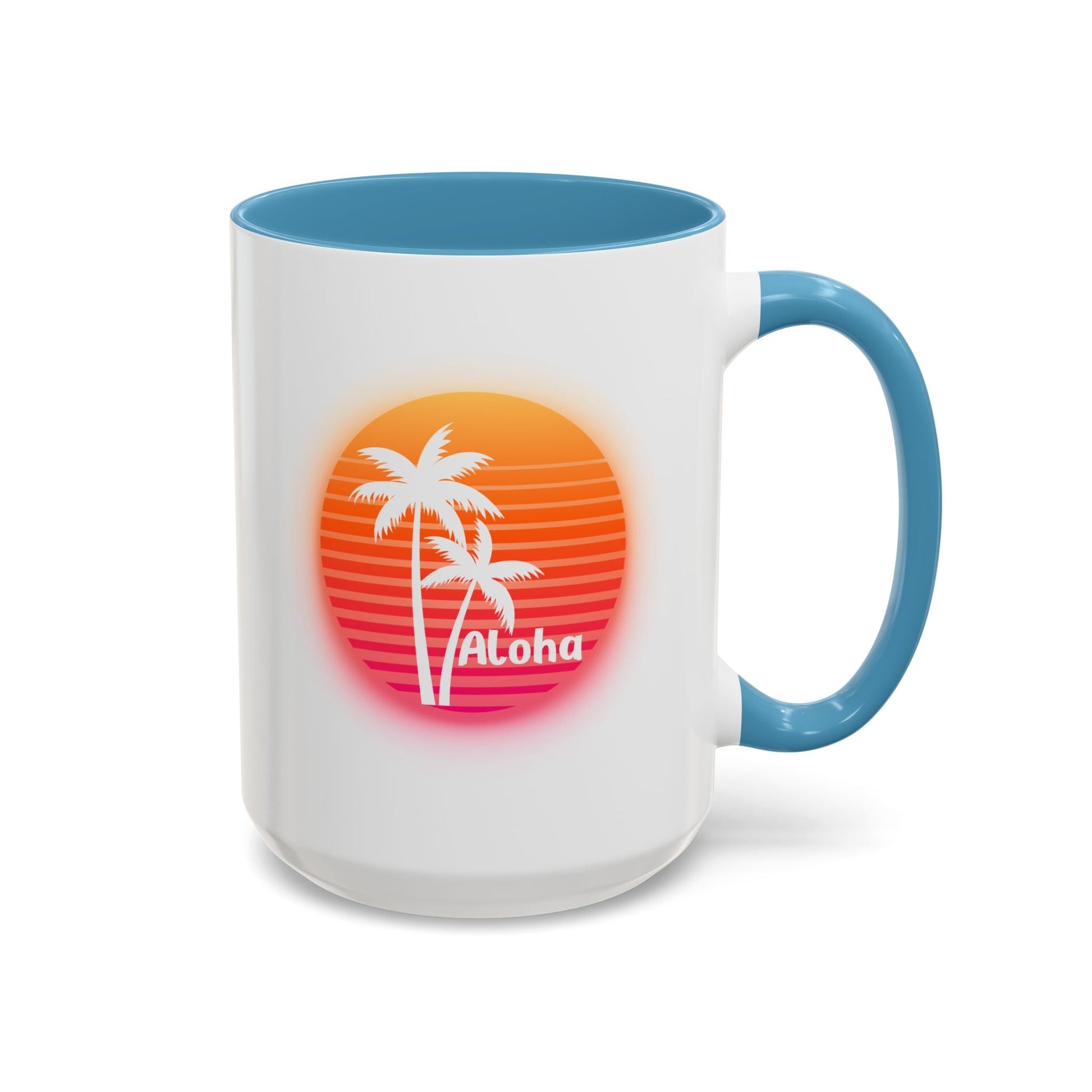 Aloha Sunset Oahu Surf Company Hawaii Mug 15oz - O'ahu Surf Company