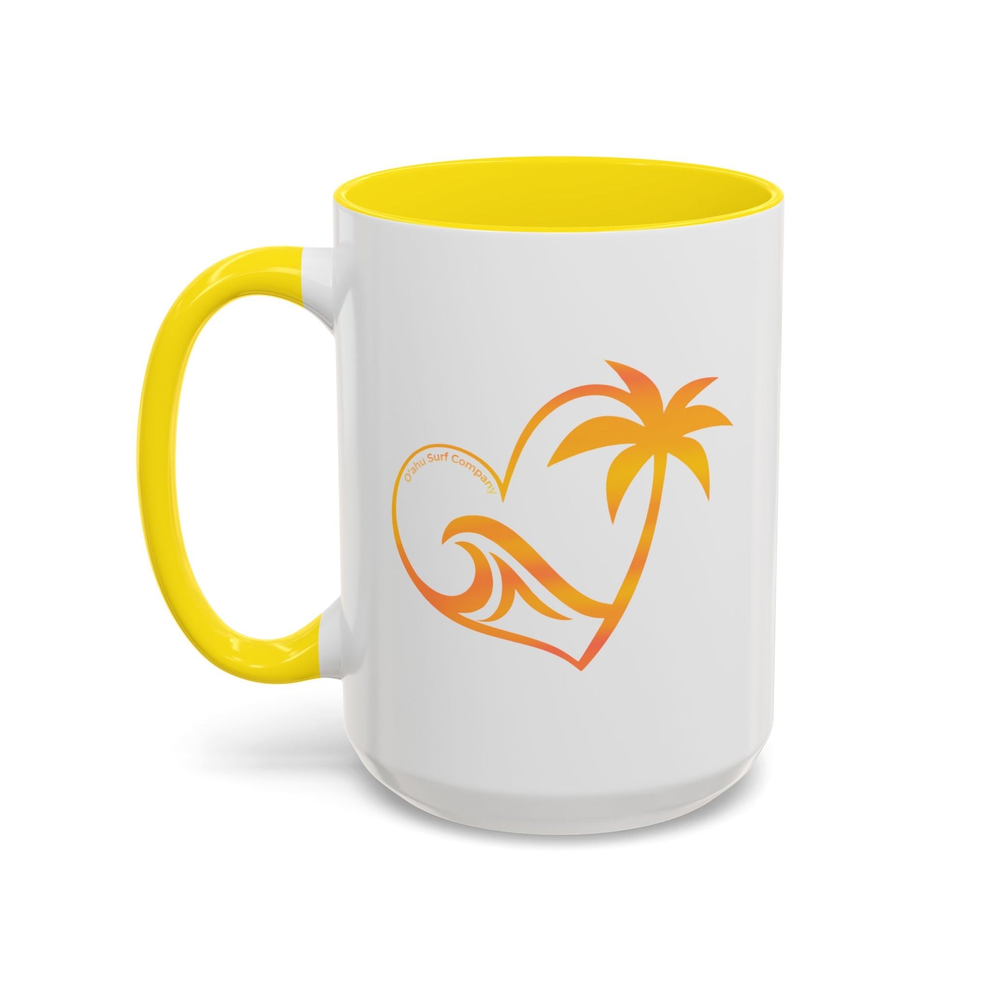 Aloha Sunset Oahu Surf Company Hawaii Mug 15oz - O'ahu Surf Company