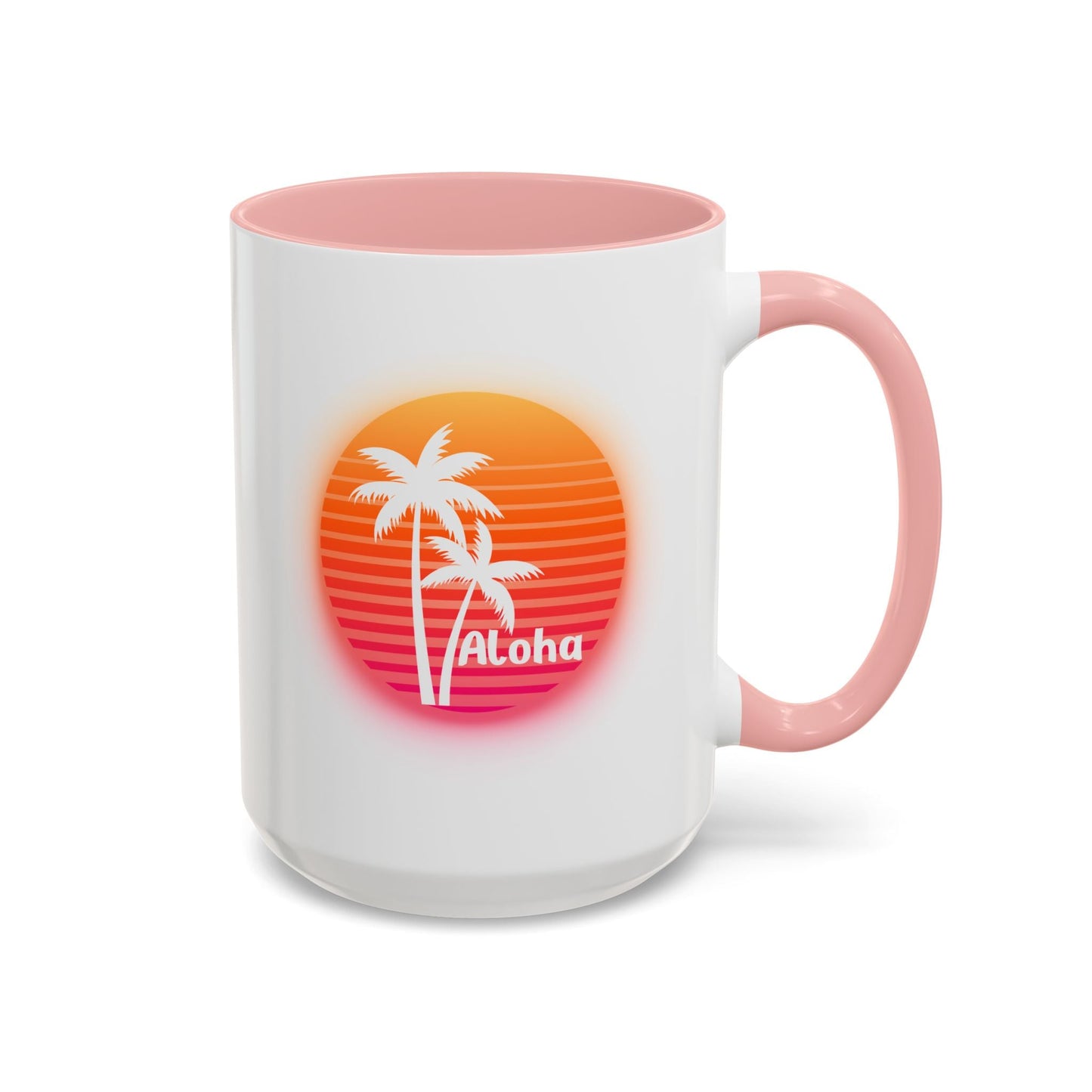 Aloha Sunset Oahu Surf Company Hawaii Mug 15oz - O'ahu Surf Company