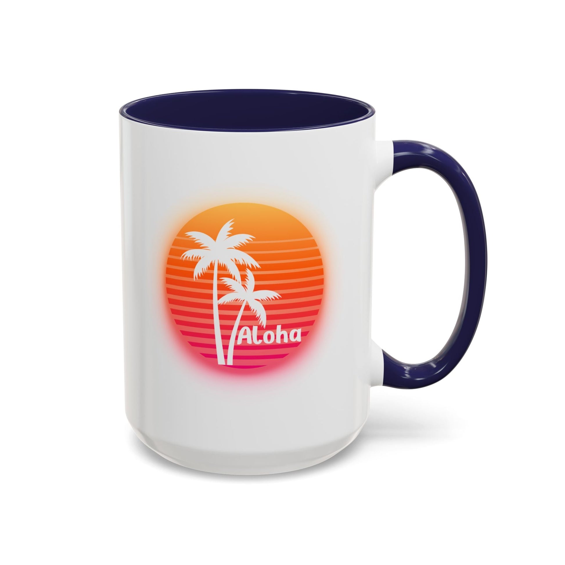 Aloha Sunset Oahu Surf Company Hawaii Mug 15oz - O'ahu Surf Company