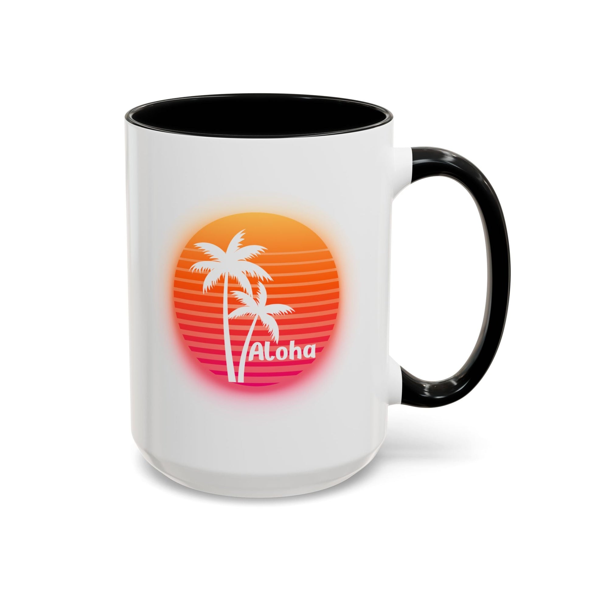 Aloha Sunset Oahu Surf Company Hawaii Mug 15oz - O'ahu Surf Company