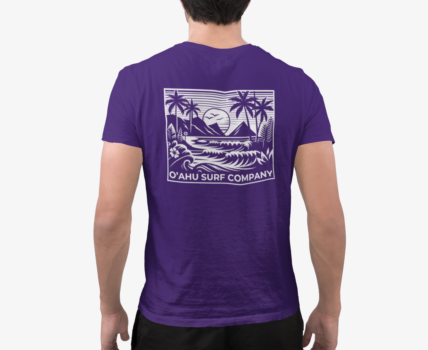 Beach Day Oahu V-Neck T-shirt