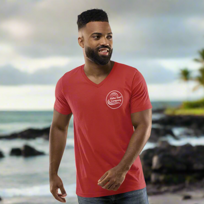 Beach Day Oahu V-Neck T-shirt