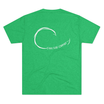 Brand Logo Wave T-shirt O'ahu Surf Company - O'ahu Surf Company