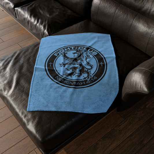 Fight Club Throw Blanket - Logo - O'ahu Surf Company