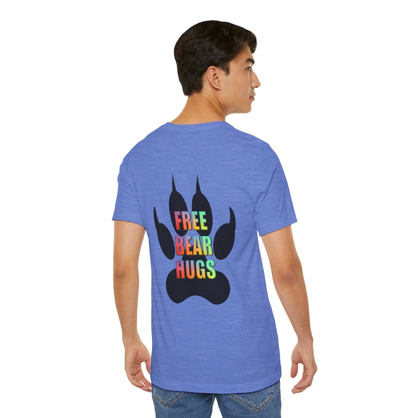 Gay Pride Free Bear Hugs Pride T-shirt - O'ahu Surf Company