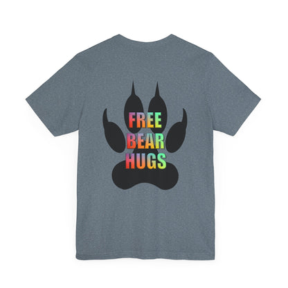 Gay Pride Free Bear Hugs Pride T-shirt - O'ahu Surf Company