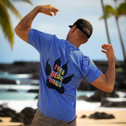 Gay Pride Free Bear Hugs Pride T-shirt - O'ahu Surf Company