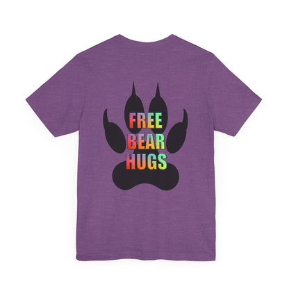 Gay Pride Free Bear Hugs Pride T-shirt - O'ahu Surf Company