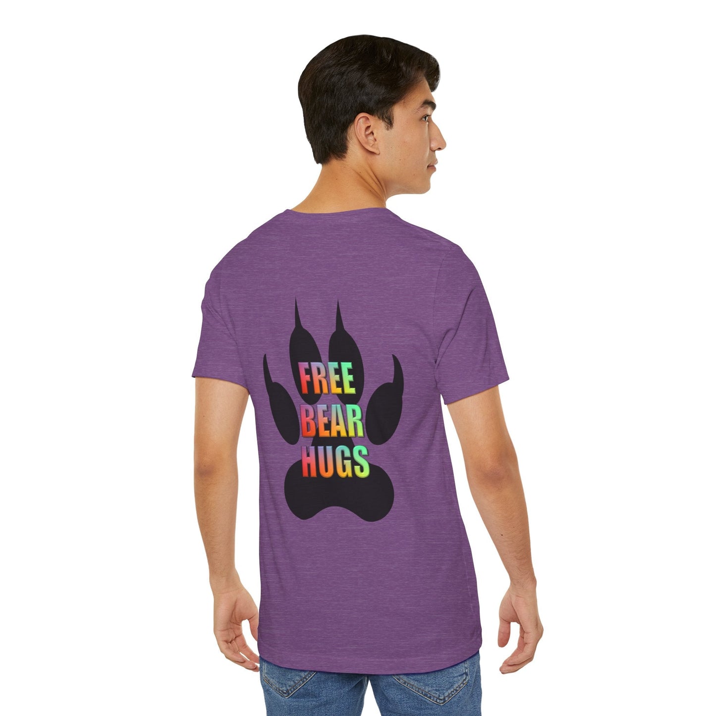 Gay Pride Free Bear Hugs Pride T-shirt - O'ahu Surf Company