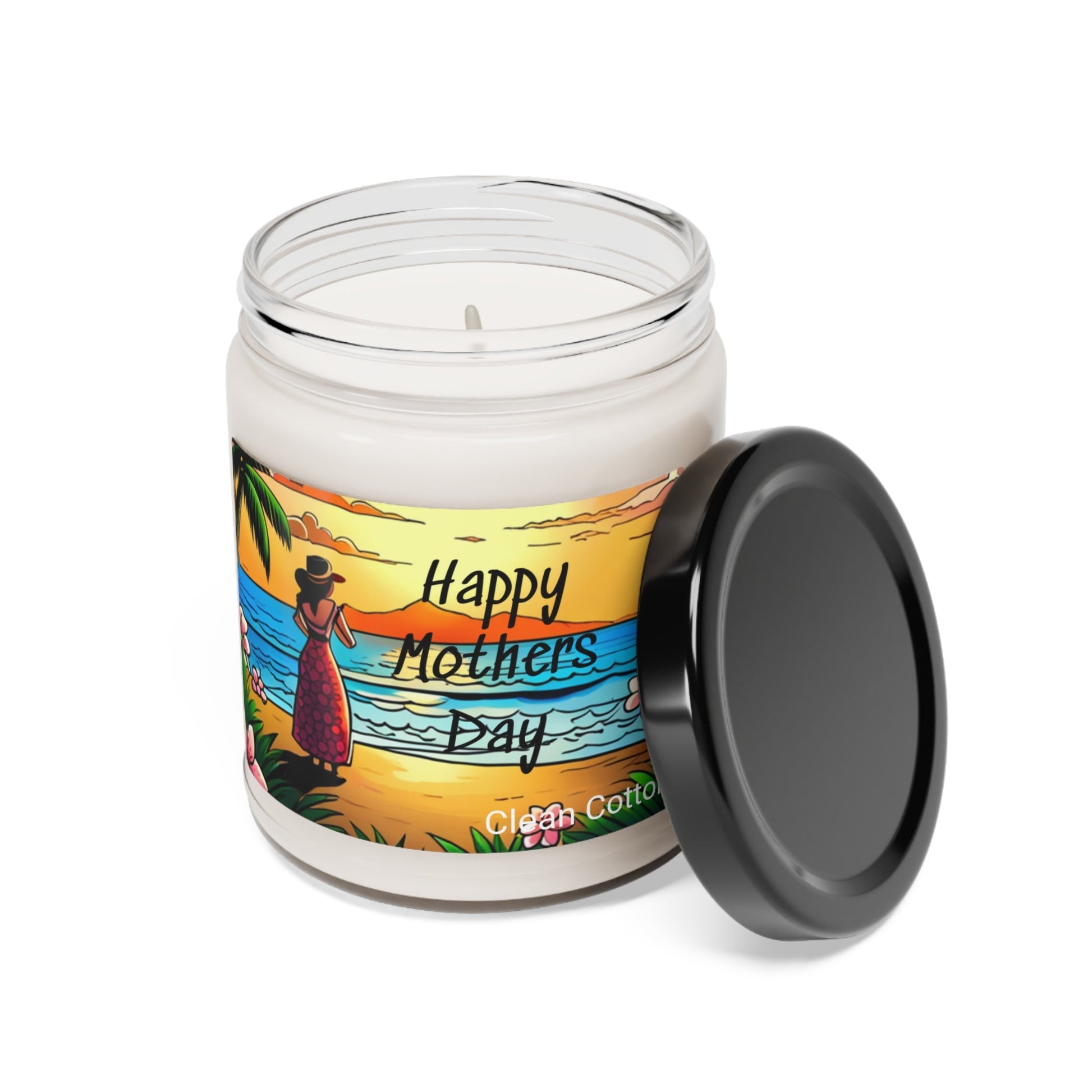 Happy Mother's Day Hawaiian Island Scented Candle, 9oz - O'ahu Surf Company