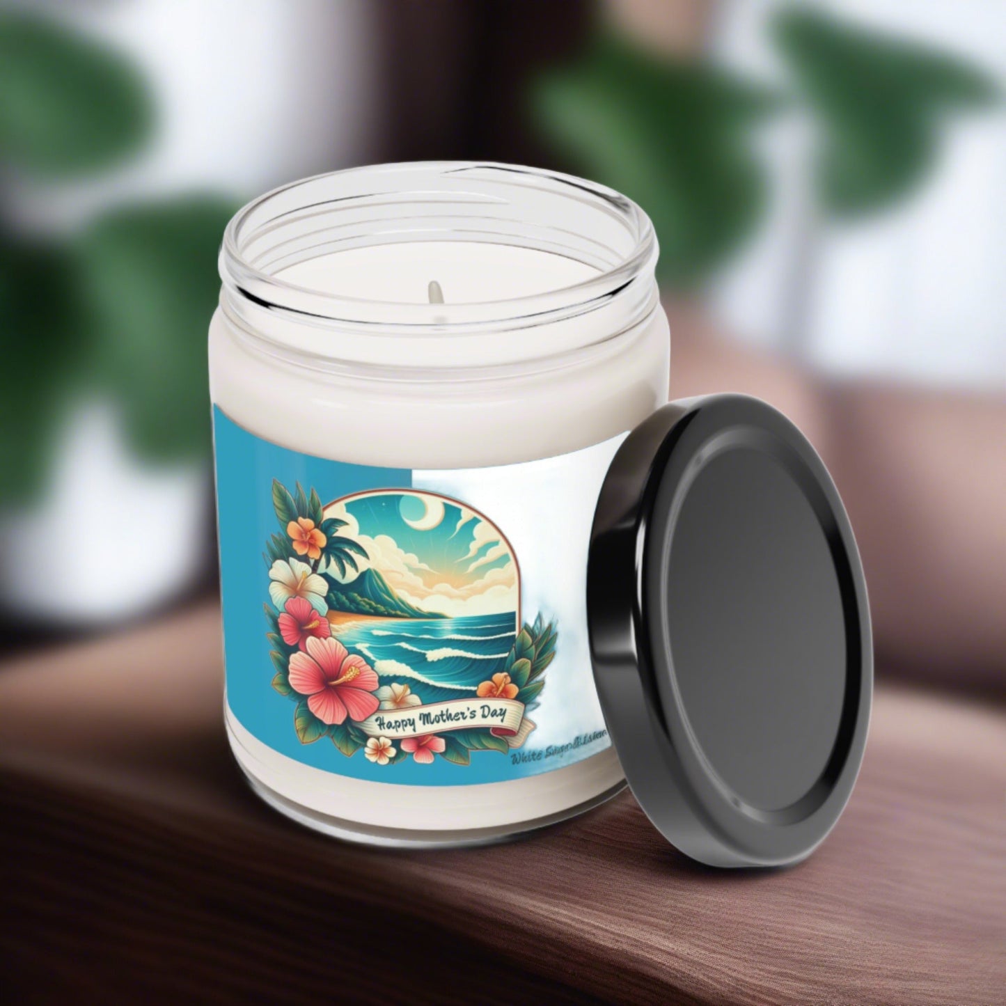 Happy Mother's Day Tropical Ocean Scented Candle, 9oz - O'ahu Surf Company