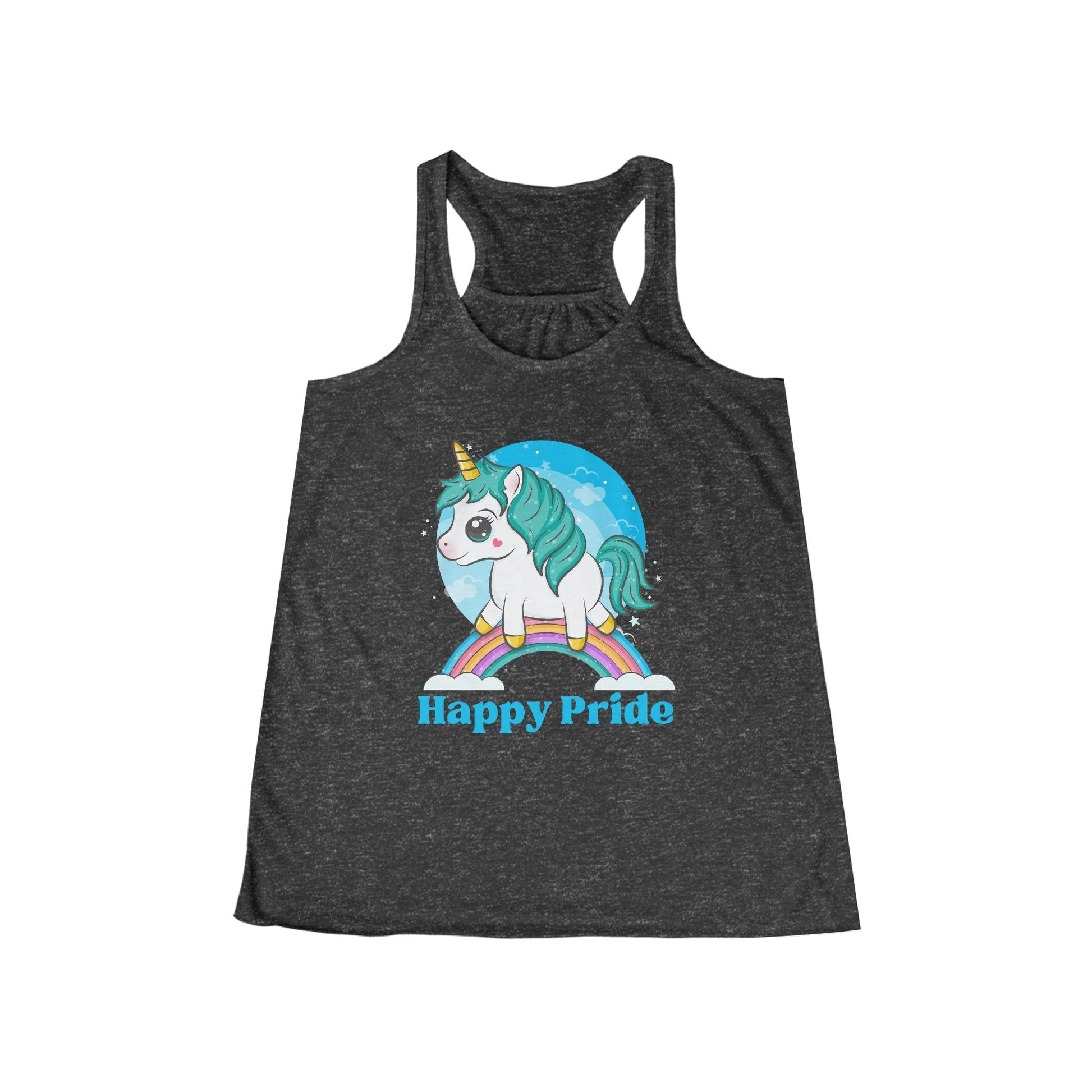 Happy Pride Rainbow Unicorn Women's Tank Top - O'ahu Surf Company