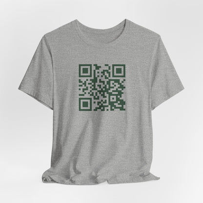 Hawaii cadre of The Military & Hospitaller T-Shirt - QR Front Green Cross Back - O'ahu Surf Company