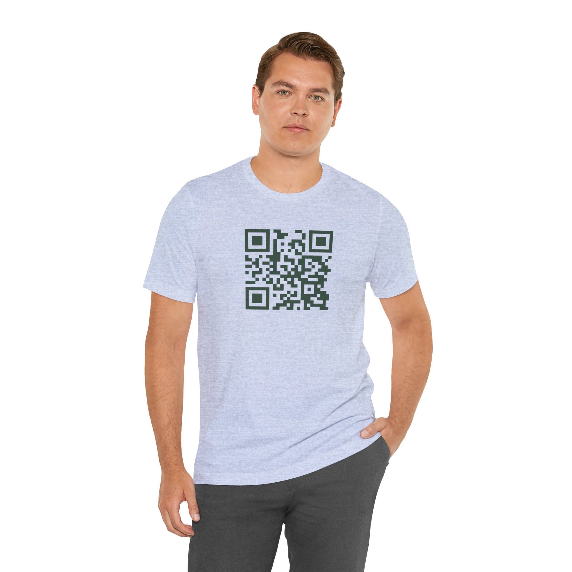 Hawaii cadre of The Military & Hospitaller T-Shirt - QR Front Green Cross Back - O'ahu Surf Company