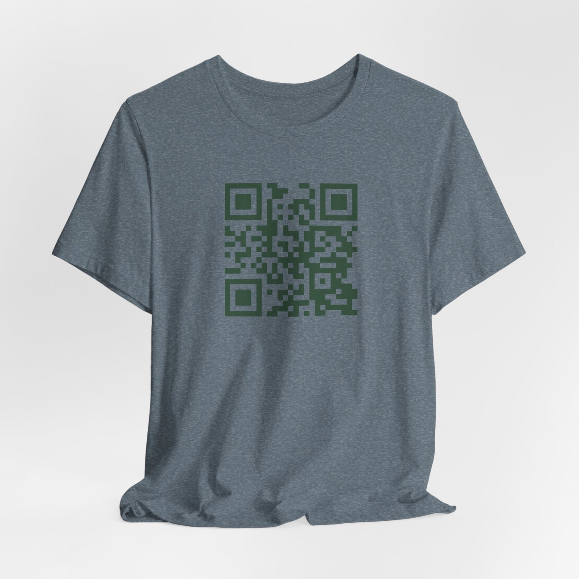 Hawaii cadre of The Military & Hospitaller T-Shirt - QR Front Green Cross Back - O'ahu Surf Company