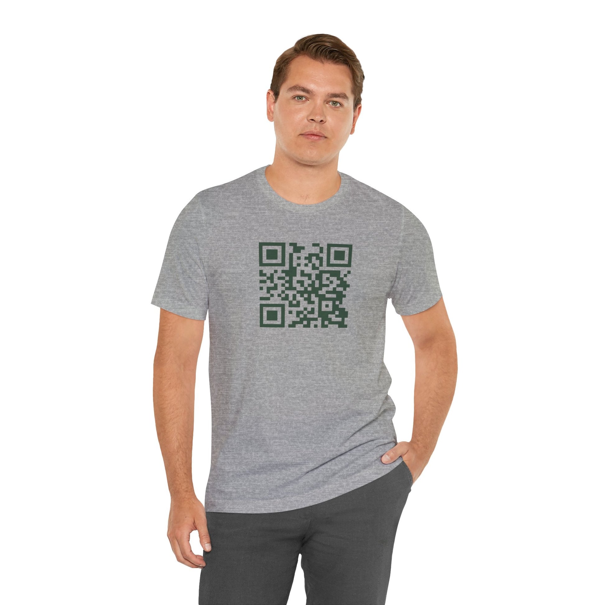 Hawaii cadre of The Military & Hospitaller T-Shirt - QR Front Green Cross Back - O'ahu Surf Company