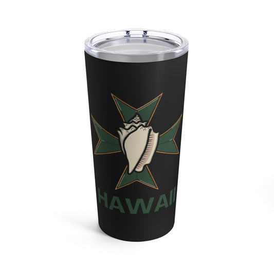 Hawaii cadre of The Military & Hospitaller Tumbler 20oz - O'ahu Surf Company