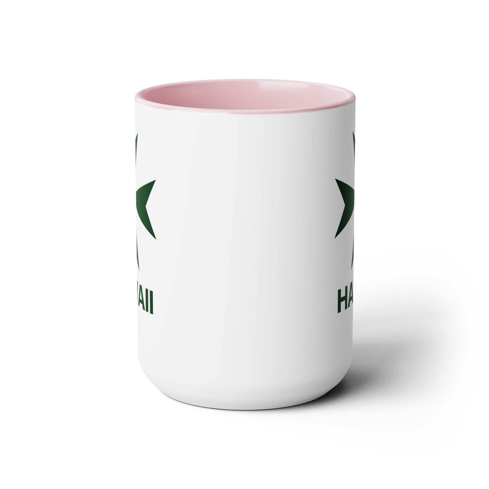 Hawaii cadre of The Military & Hospitaller Two - Tone Coffee Mug - Green Cross - O'ahu Surf Company