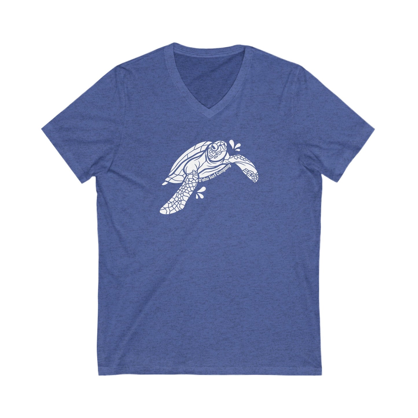 Hawaii Green Sea Turtle Honu V - Neck T-Shirt - O'ahu Surf Company