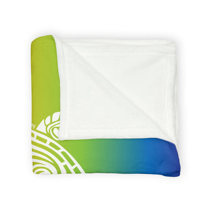 Hawaii Honu Green Sea Turtle Throw Blanket - Rainbow - O'ahu Surf Company