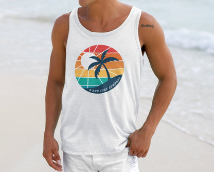 Hawaii Rainbow Colors Unisex Island Surf Tank Top - O'ahu Surf Company