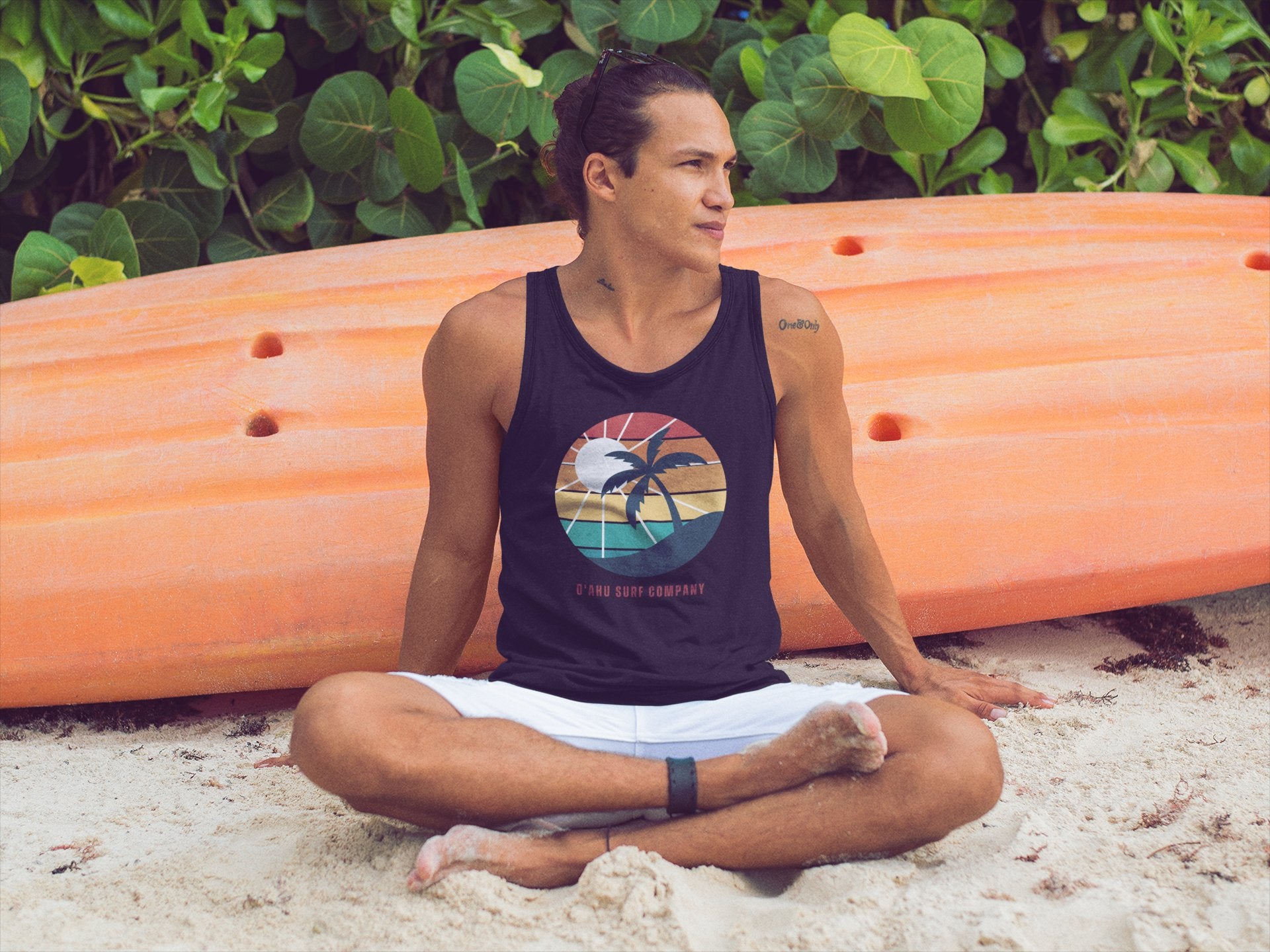 Hawaii Rainbow Colors Unisex Tank Top - O'ahu Surf Company