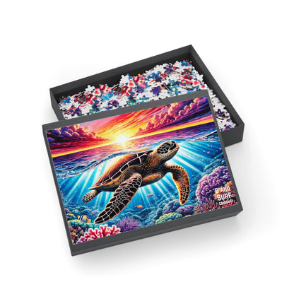 Hawaii Sea Turtle Puzzle (500, 1000 - Piece) - O'ahu Surf Company