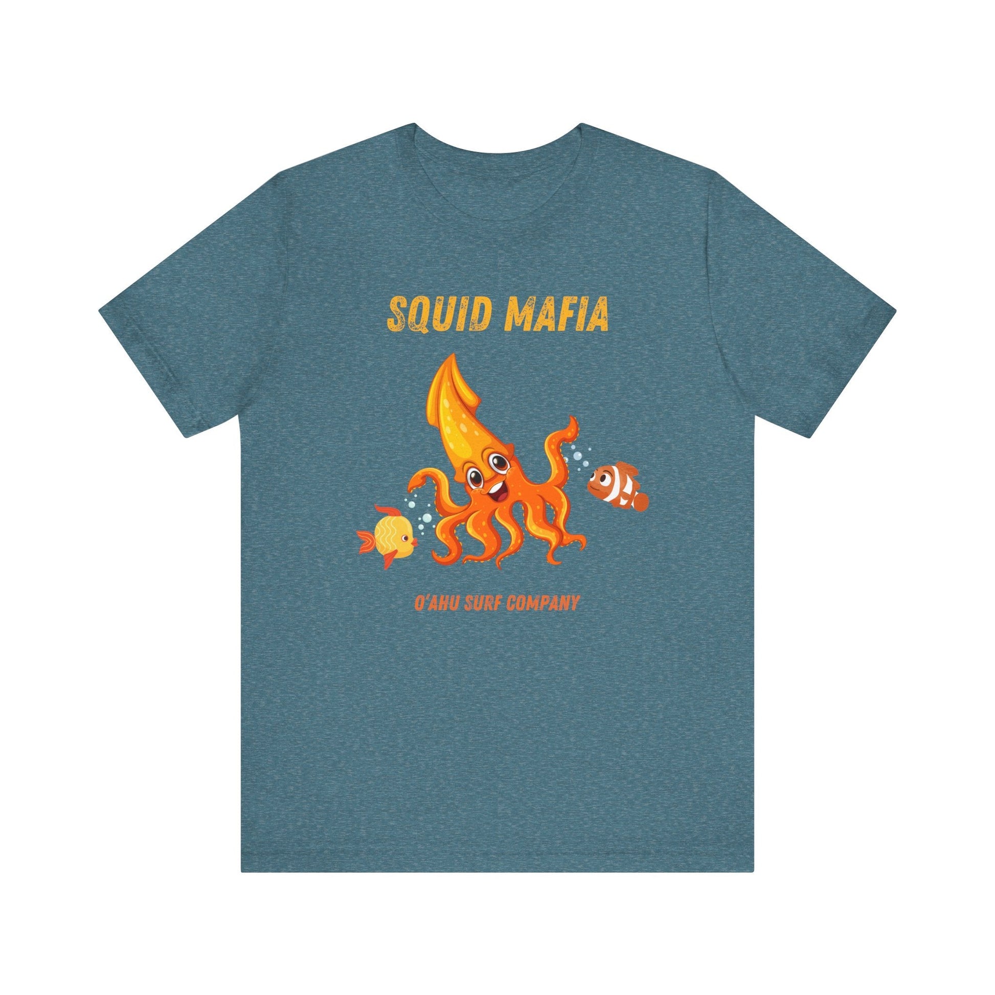 Hawaii Squid Mafia Ocean Fish T-Shirt - O'ahu Surf Company