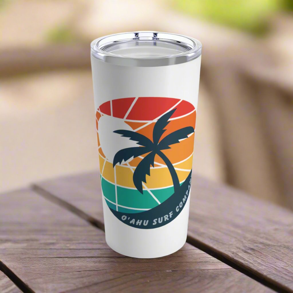 Hawaiian Island Chill Tumbler 20oz Travel Mug - O'ahu Surf Company