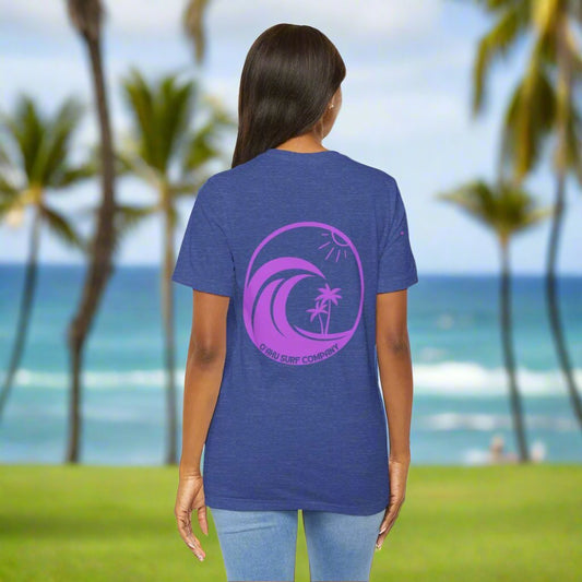 Hawaiian Island Ocean Wave Unisex T-shirt - O'ahu Surf Company