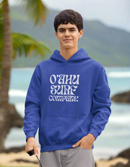 Hawaiian Island Rainbow Colors Hoodie Sweatshirt - O'ahu Surf Company