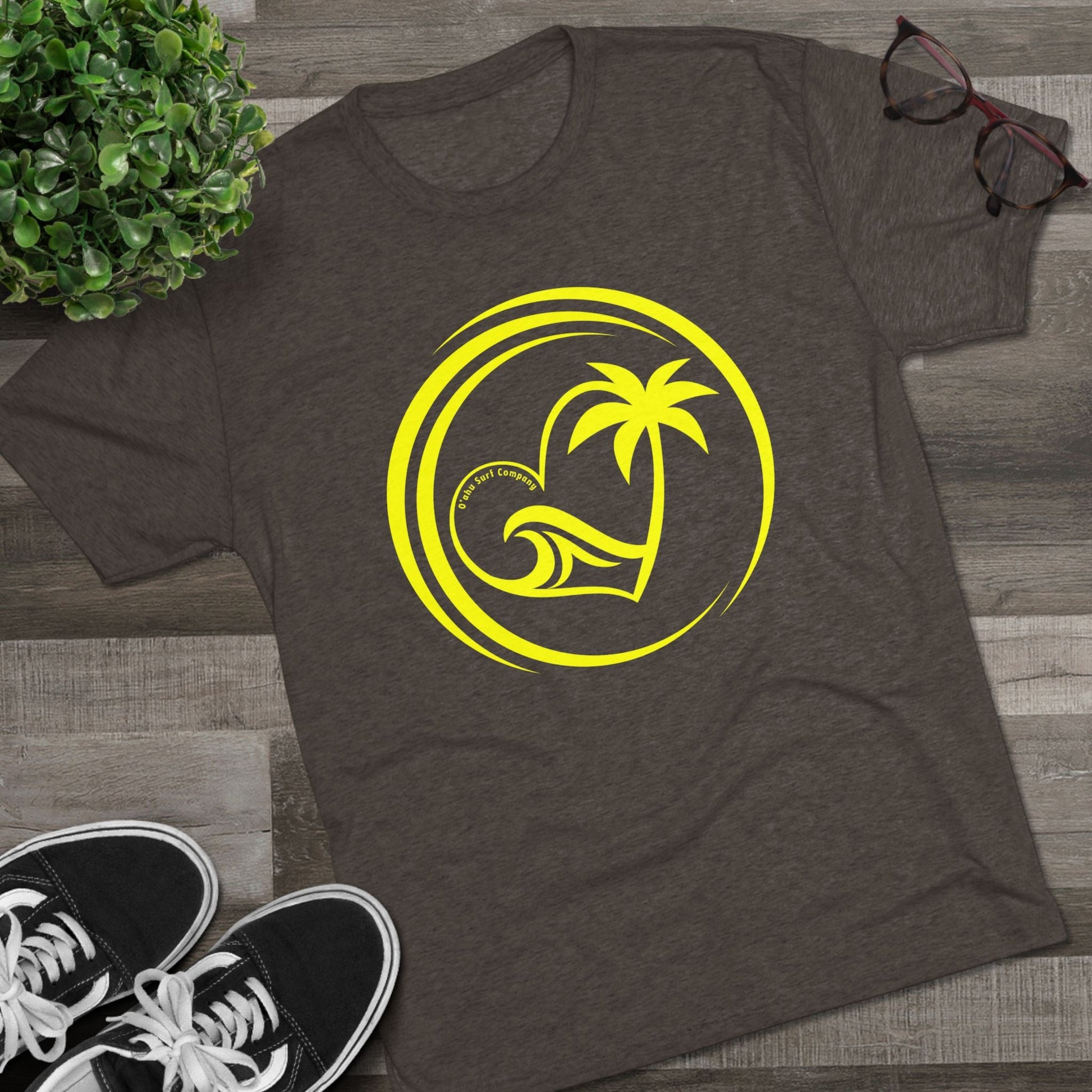 Heart Wave Oahu Surf T-Shirt - O'ahu Surf Company