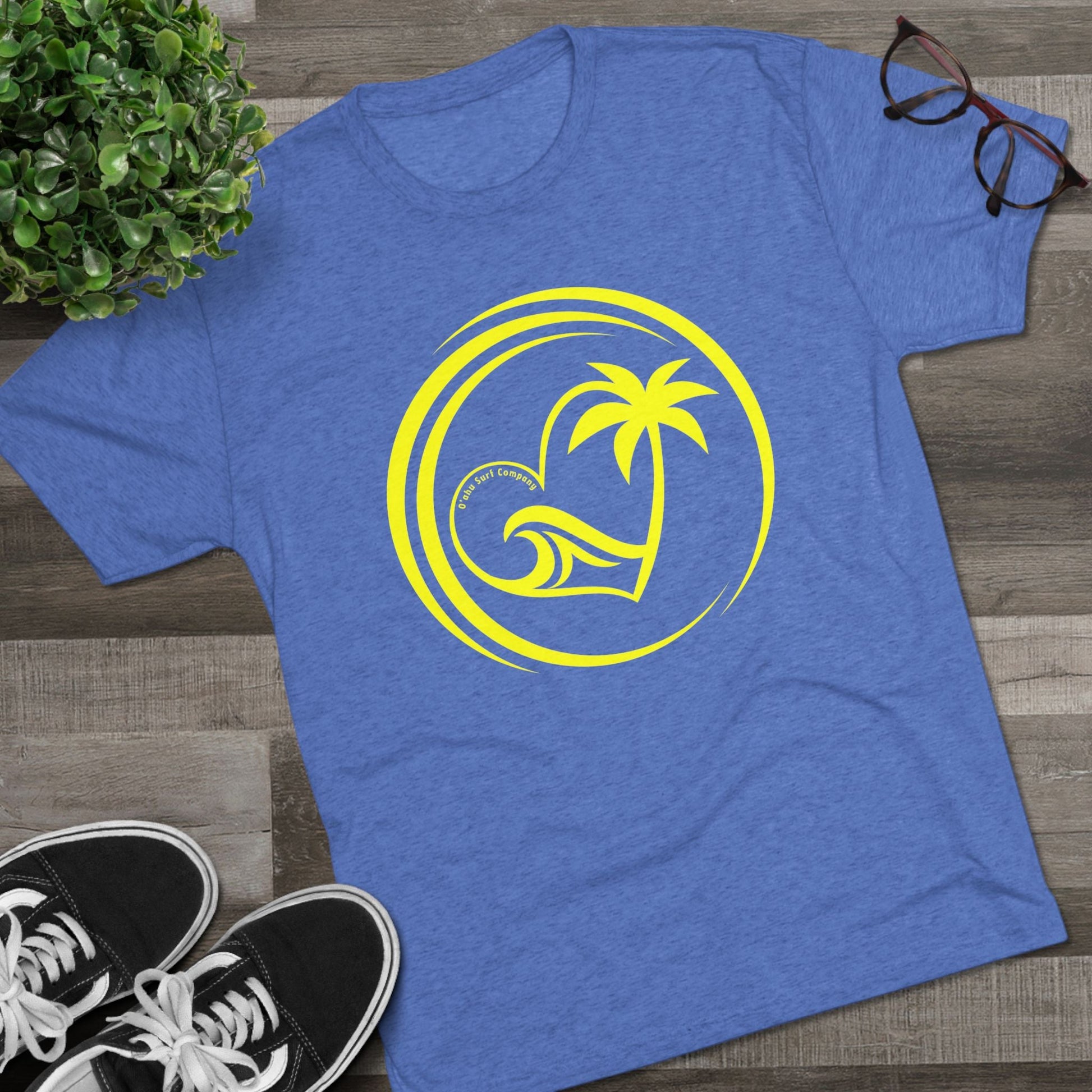 Heart Wave Oahu Surf T-Shirt - O'ahu Surf Company