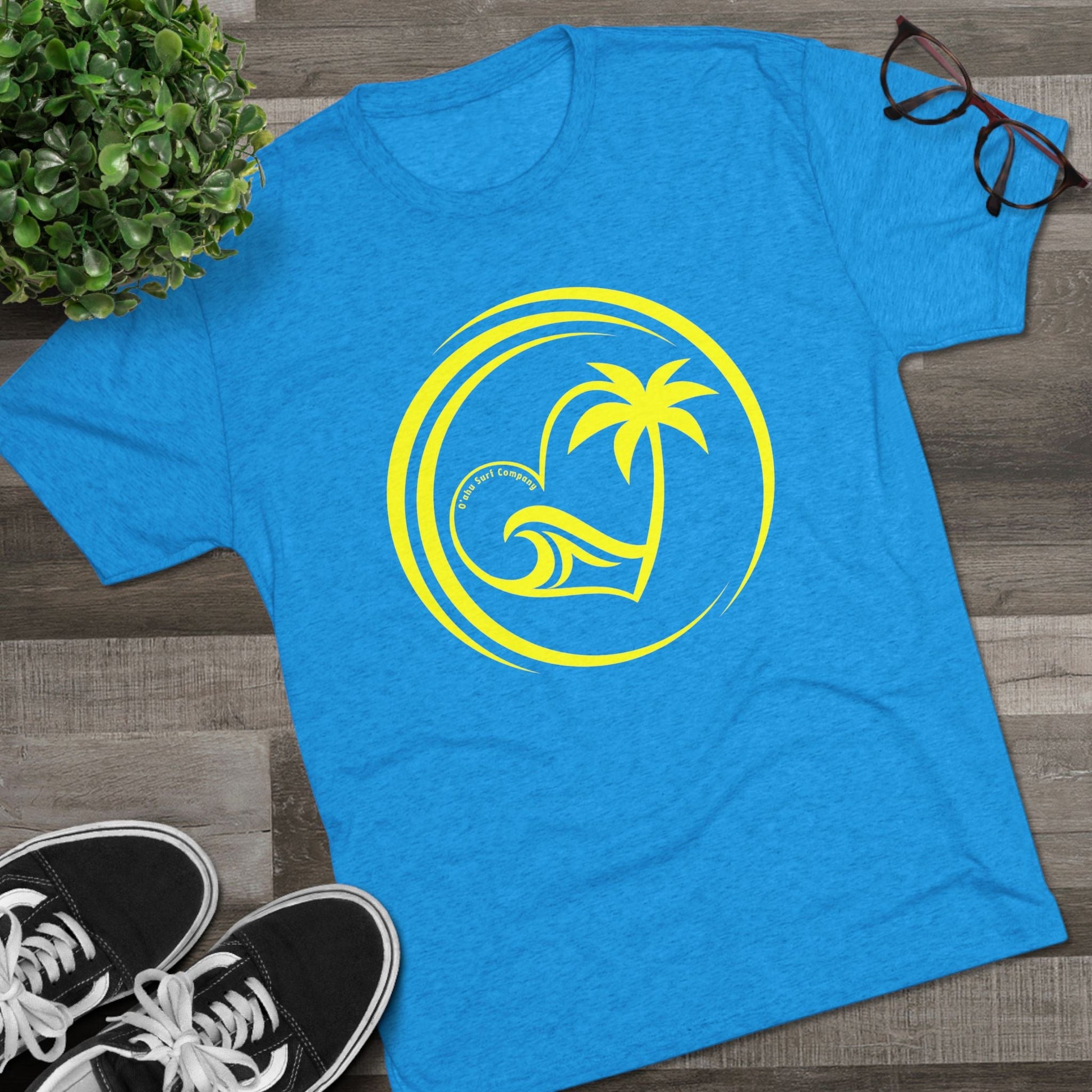 Heart Wave Oahu Surf T-Shirt - O'ahu Surf Company