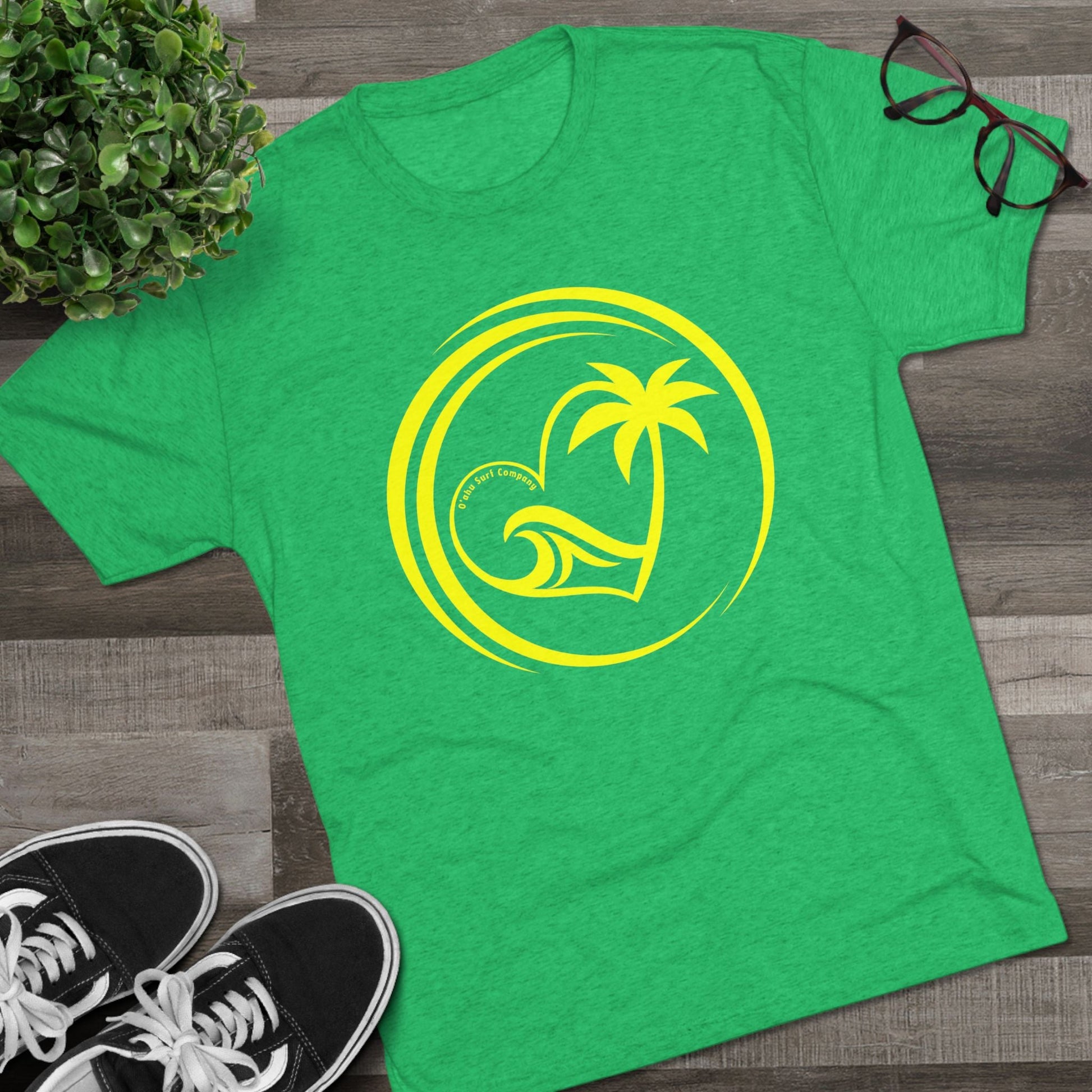 Heart Wave Oahu Surf T-Shirt - O'ahu Surf Company