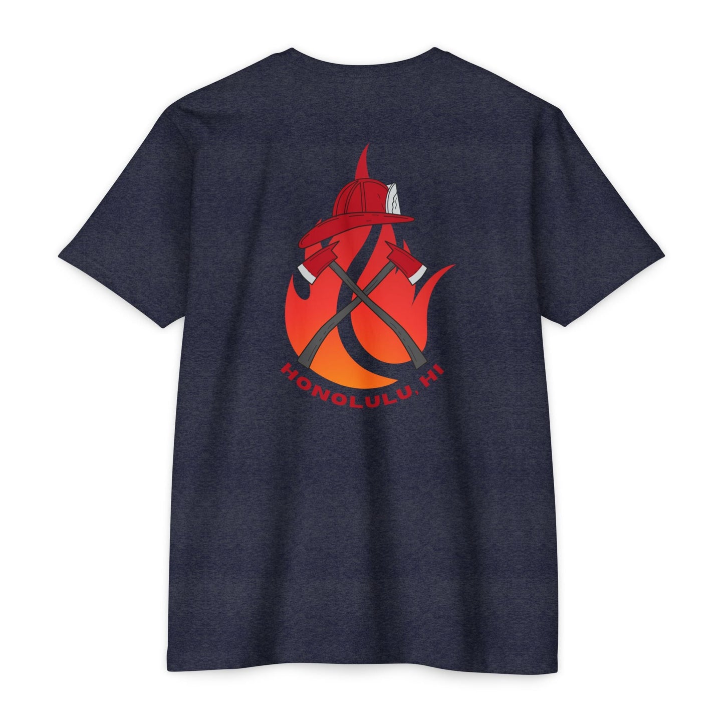 Honolulu Fire Graphic Tee - O'ahu Surf Company