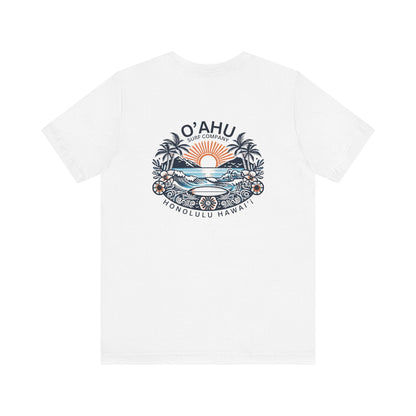 Honolulu Hawaii Coastal Island Sunny Day Tshirt - O'ahu Surf Company