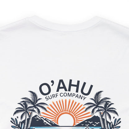 Honolulu Hawaii Coastal Island Sunny Day Tshirt - O'ahu Surf Company